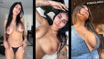 Mia Khalifa em nude com garimpada de videos íntimos